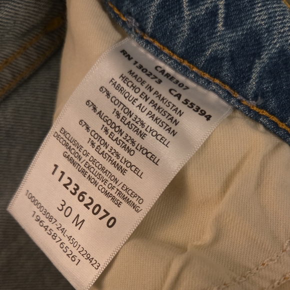 Lee Light Blue Floral Embroidered Flare Jeans - Picture 5 of 5